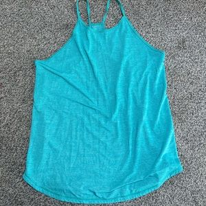 Lululemon turquoise tank size 6